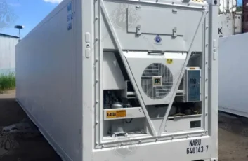 40 Fuss High Cube Kühlcontainer NARU 640143-7